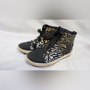 Skechers Girl's Shoutouts Spots on Spots High Top Sneakers Size 1